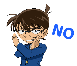 Detective Conan: Conan Edogawa Says No