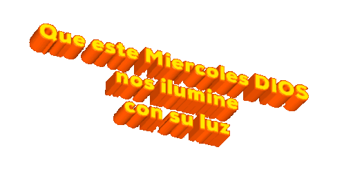 Que este Miércoles Dios nos ilumine con su luz