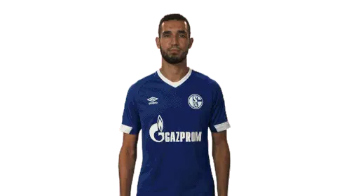 S04 Schalke Bentaleb Shrug Gesture
