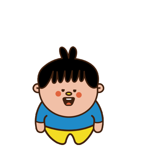 Excited Man Laughing Joyfully Sticker
