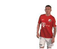 Soccer Player Crosses Arms Confidently