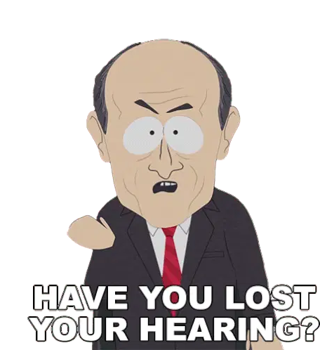 Have You Lost Your Hearing? Michael Chertoff