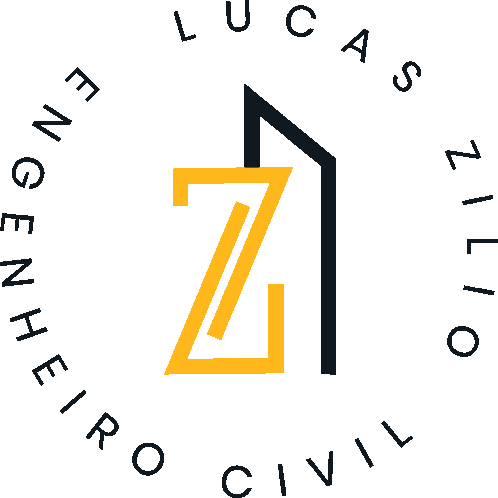 Lucas Zilio Civil Engineer Logo Sticker