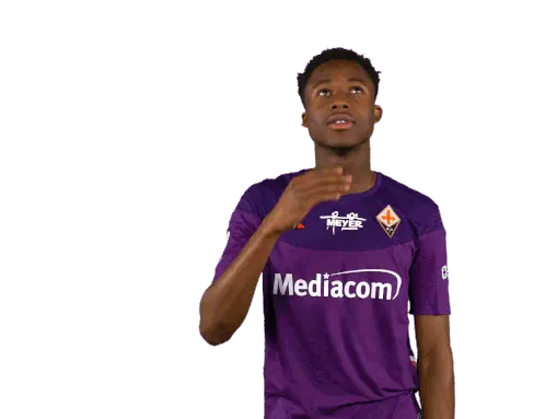 Christian Kouamé Fiorentina Kiss and Point Up
