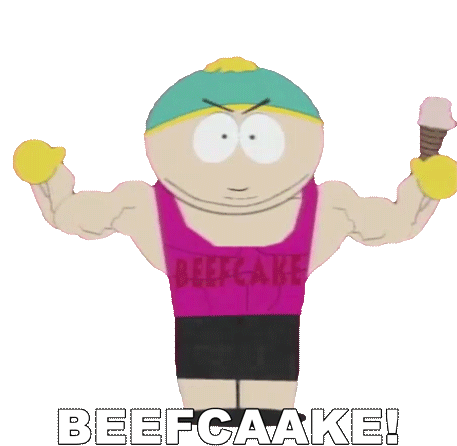 Eric Cartman Beefcaake Muscular South Park