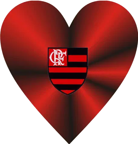 Flamengo Heart Girl Sticker