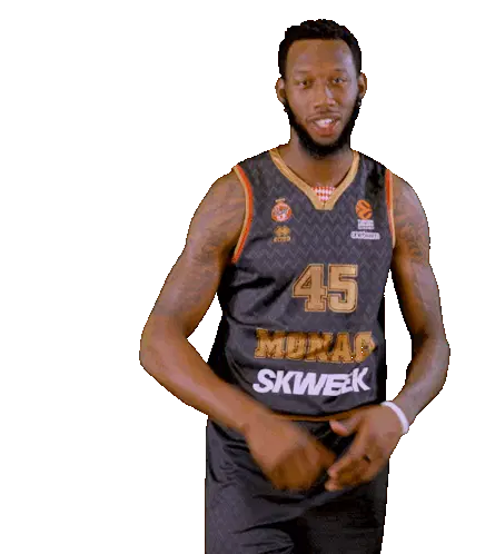 Donta Hall Roca Team Monaco Basket Clapping