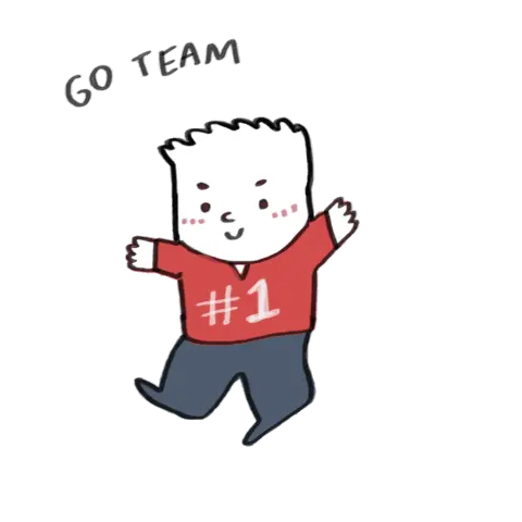 Super Bowl Football Sticker