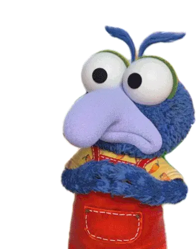 Baby Gonzo Looks Away
