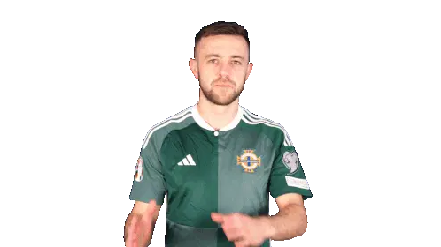 Conor McMenamin Makes Heart Hands Gesture