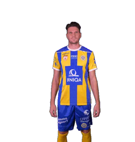 Kreuzhuber Football Player Flexing - Number 15
