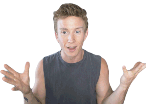 Tyler Oakley's Surprised Reaction Sticker