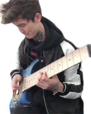 Tim Henson Playing Electric Guitar