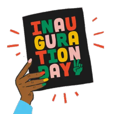 Virtual Inauguration Inauguration Sticker