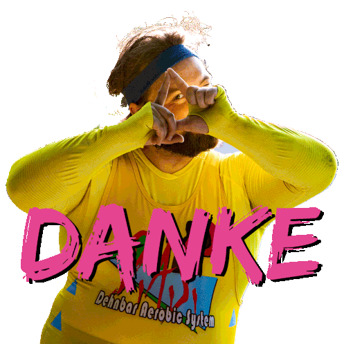 Marcel Dehnbar Dockers Aerobic Danke Sticker