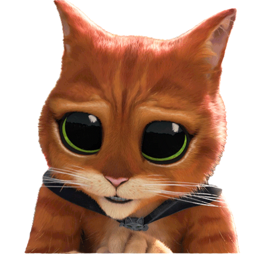 Puss in Boots Cute Pleading Eyes