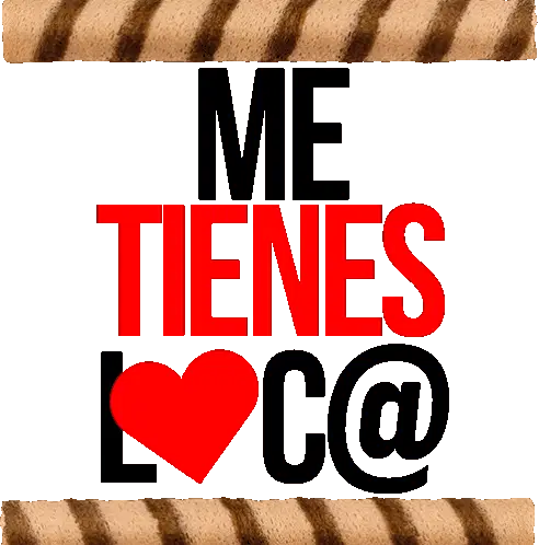 Obsesión Costa: Me Tienes Corazón Wafer Sticker