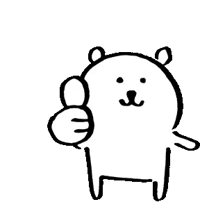 Thumbs Up Damgom Sticker