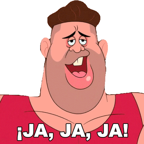 Ja Ja Ja Don: Looney Tunes Laughing Sticker