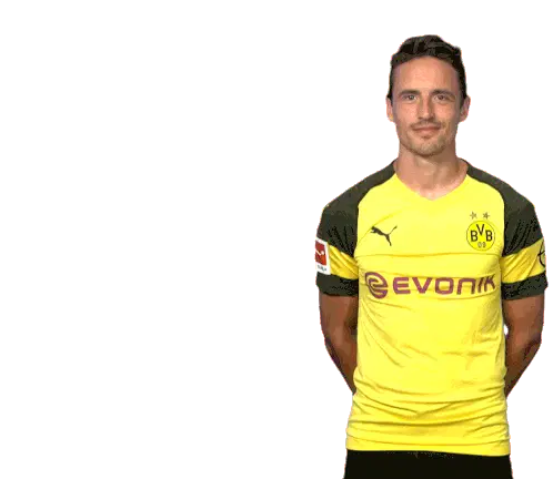 Thomas Delaney BVB Thumbs Up Reaction Sticker