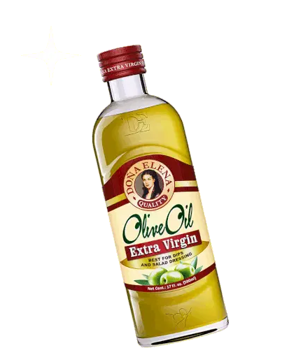 Dona Elena Extra Virgin Olive Oil Bottle Sticker