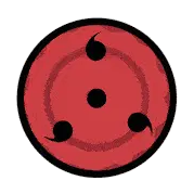 Madara Charingan Eye Sticker
