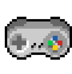 Pixel Art TBT Throwback Controller Sticker
