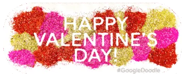 Happy Valentines Day Valentines Day Card Sticker