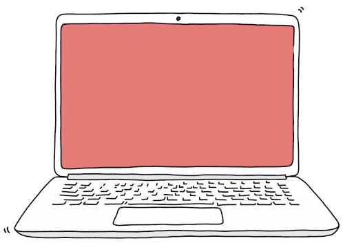 Rafs Design Wild Code School Logo on Laptop