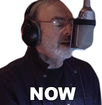 Neil Diamond Singing NOW Sticker