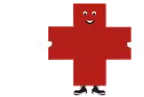 Red Cross Juventude Cruz Vermelha Character