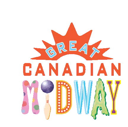 Great Canadian Midway Logo Sticker - Clifton Hill