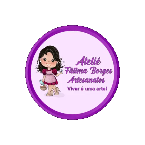 Atelie Fatima Borges Artesanatos Logo