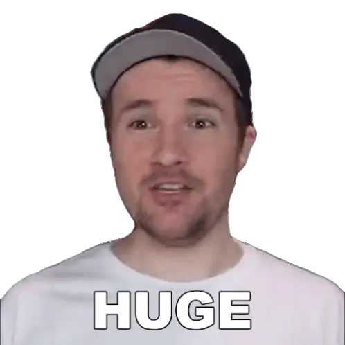 Huge Jimmy Reaction Sticker