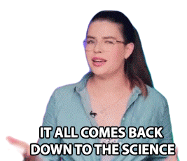 It All Comes Back Down To The Science Sticker