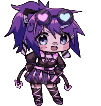 Projekt Melody Dancing Sticker: Happy VTuber Vibes