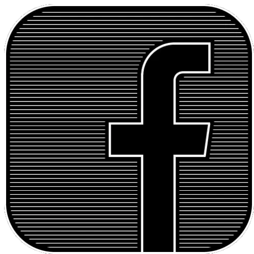 Facebook Logo Blink Stripe Animated Sticker