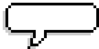 Poha Beto Pixel Art Speech Bubble