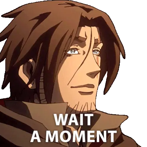 Trevor Belmont Says Wait A Moment Castlevania