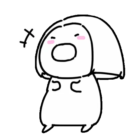 Chibi Character Clapping with Excitement