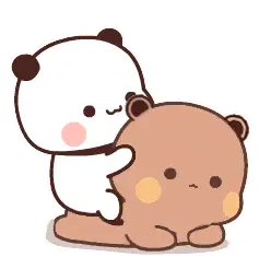 Bubu Love Bite Dudu Sticker