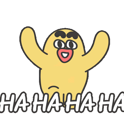 Funny Cartoon Character Laughing AHAHAHA