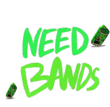 Bands Money Sticker