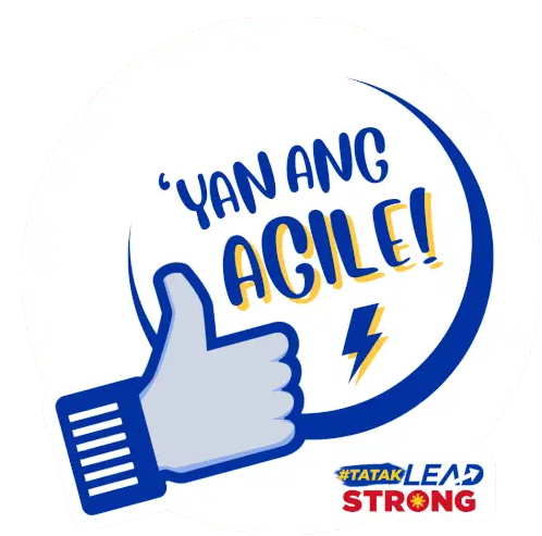 Agile: Yan Ang Agile! Tatak Lead Strong