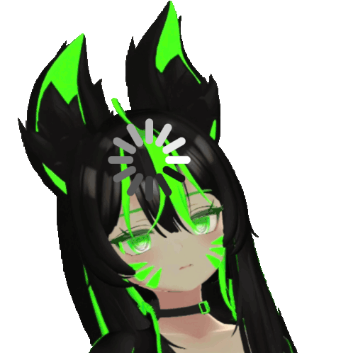 Cuteashhx Loading Anime Girl Sticker
