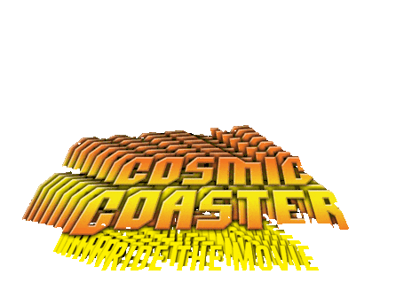 Cosmic Coaster Ride The Movie Logo Animation