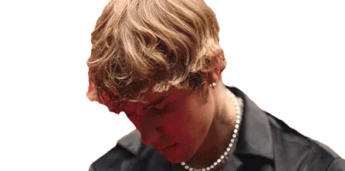 Justin Bieber's Intense Gaze - Pop Star Look