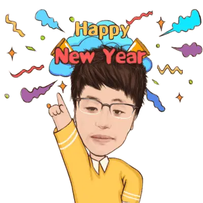Happy New Year Chuc Mung Nam Moi Dinh Animated Sticker