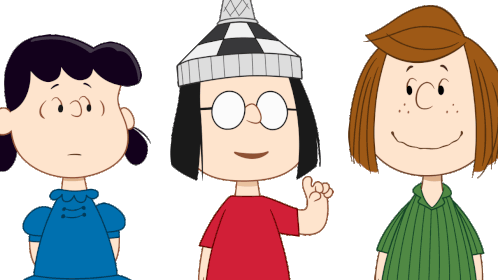 Actually Marcie: Peanuts Gang's Smart Point Sticker