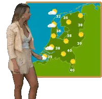 Weather Nina Warink Sticker